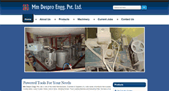 Desktop Screenshot of mmdesproengg.com